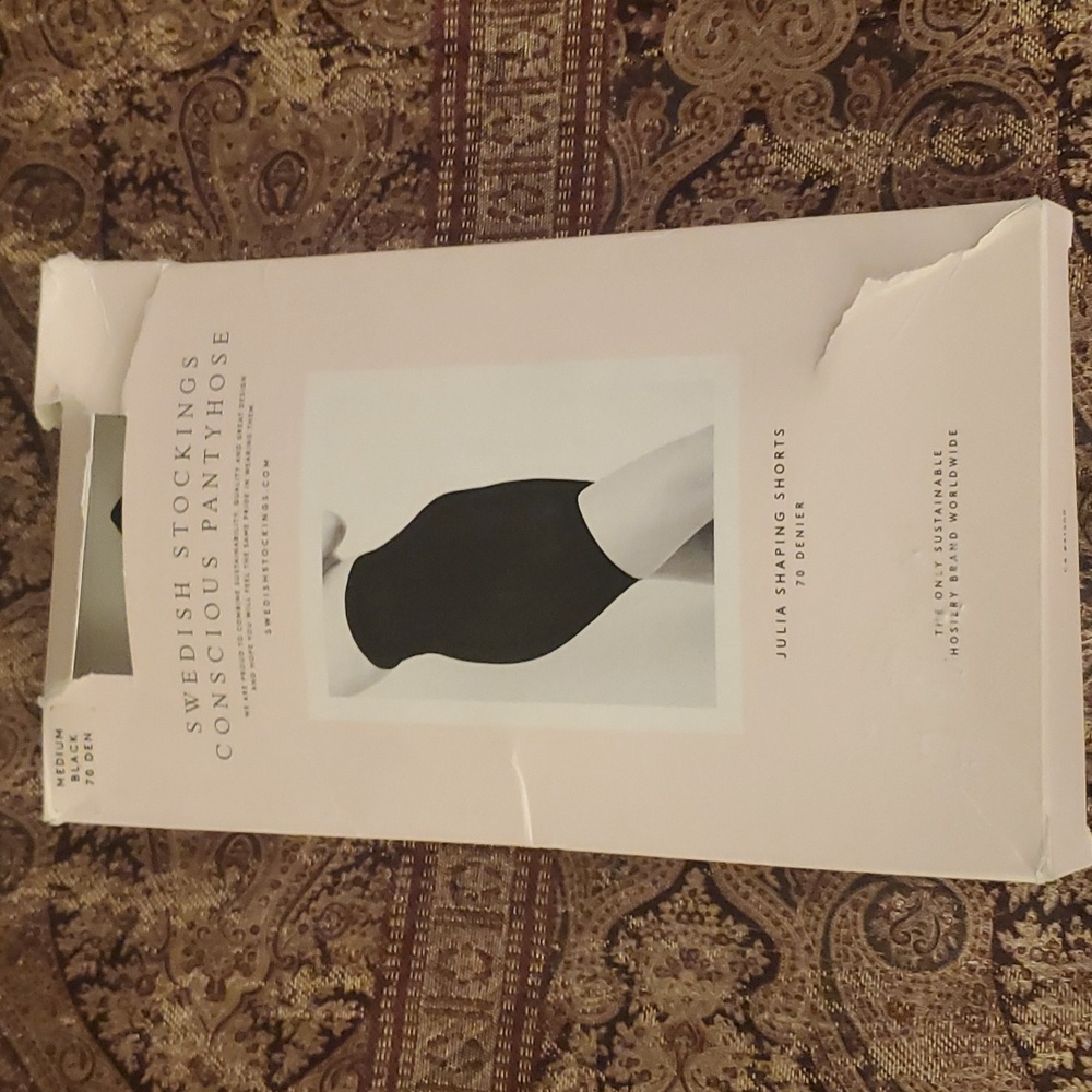 Swedish Stockings Conscious Pantyhose Size Medium. Shareware Shorts.